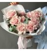 Французские розы с эвкалиптом «Аристократка» 1