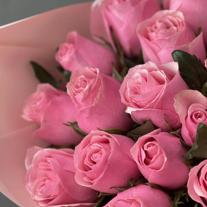 Розовая кенийская Роза 25шт