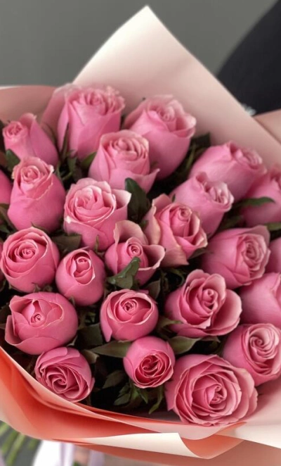 Розовая кенийская Роза 25шт