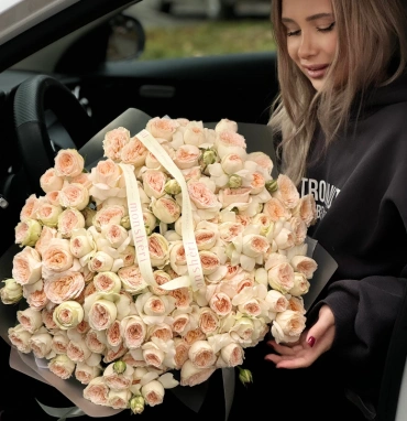 Моно гигант из кустовых роз «Pavlova»