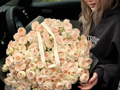 Моно гигант из кустовых роз «Pavlova»