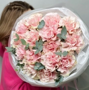 15 французских роз «Пинк Мондиаль» 0