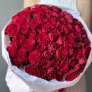 75 красная Роза Кения 2