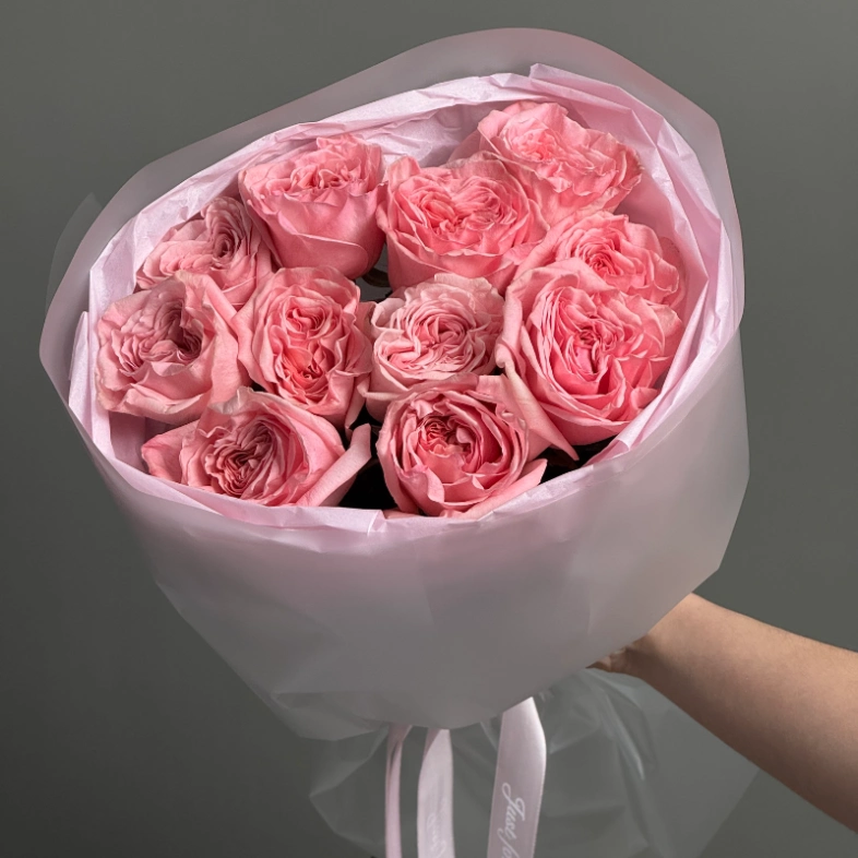 Ароматные розы «Pink O’Hara» 11