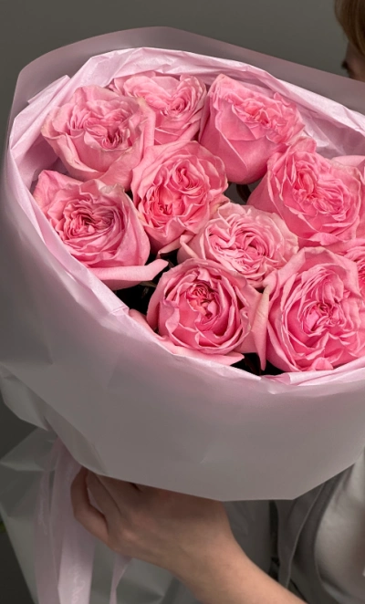 Ароматные розы «Pink O’Hara» 11