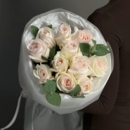 Парфюмированные розы «White O’hara» 11шт 0