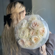 Парфюмированные розы &laquo;White O&rsquo;hara&raquo; 11шт 0