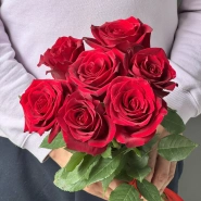 Роза красная Эквадор 7 2