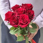 Роза красная Эквадор 7 1