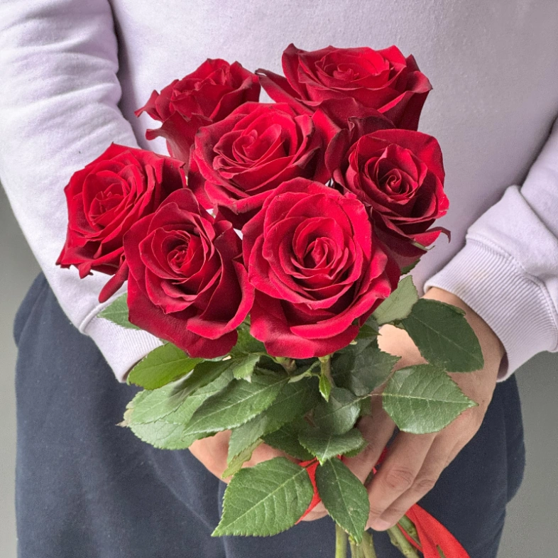 Роза красная Эквадор 7
