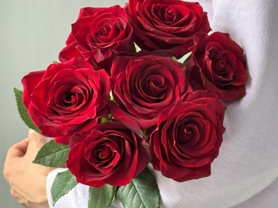 Роза красная Эквадор 7