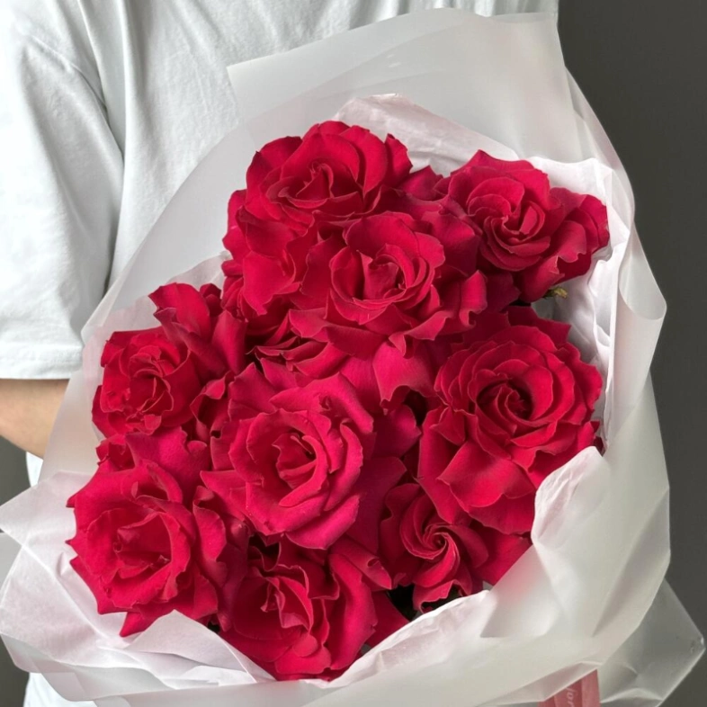 Французские розы «Pink Energy» 11