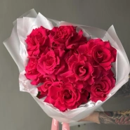 Французские розы «Pink Energy» 11 2