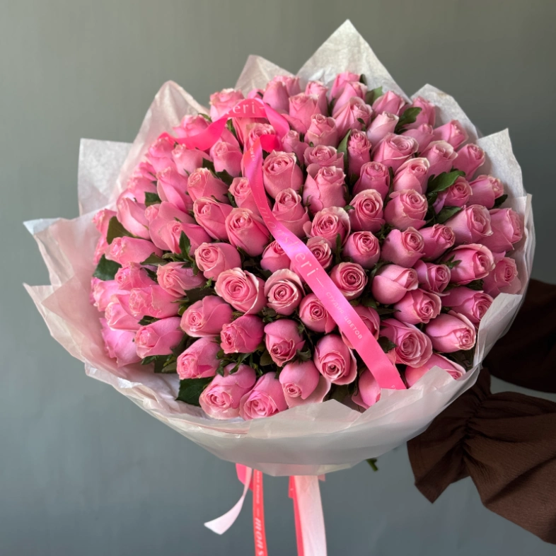 101 кенийская розовая роза