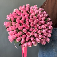 101 роза кения розовая 1