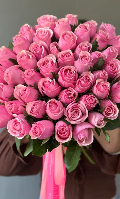 51 роза розовая кения