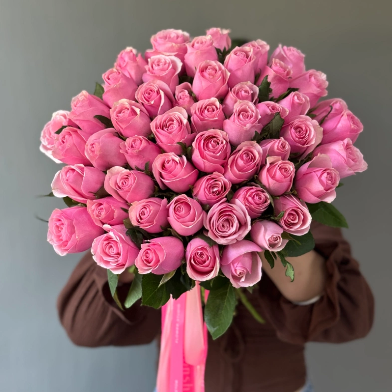 51 роза розовая кения