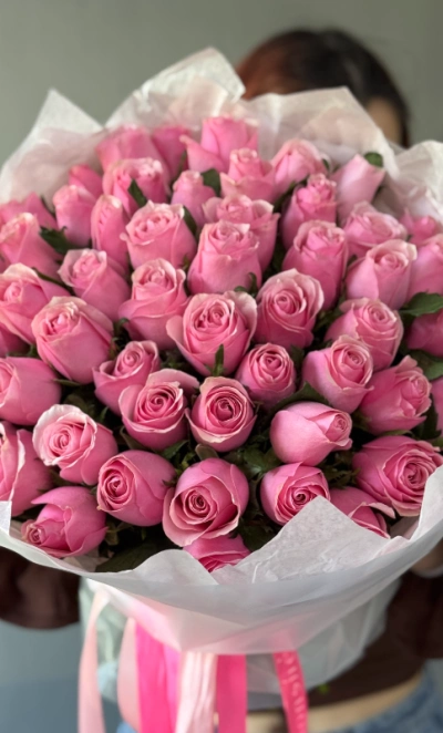 51 кенийская розовая роза