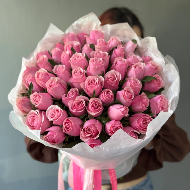 51 кенийская розовая роза