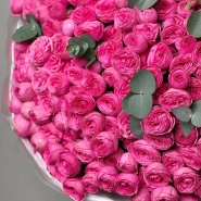 Букет кустовых роз «Море любви» 3