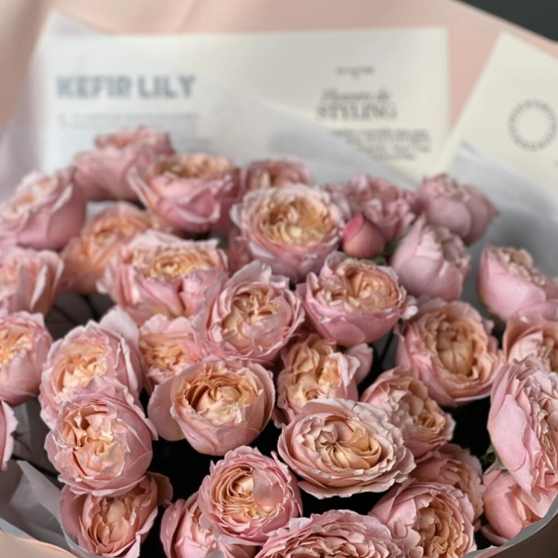 Букет - гигант из кустовых роз 😍 | Кустовая роза 9