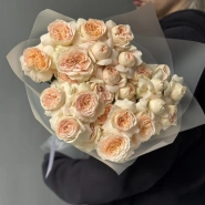 Кустовые пионовидные розы Pavlova 0