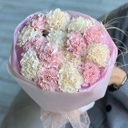 Монобукет из диантусов  1