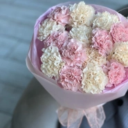 Монобукет из диантусов  3