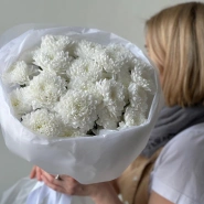 Монобукет кустовая хризантема  0