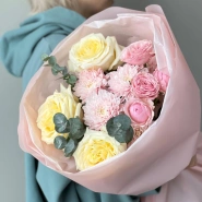 Сборный букет «Классика нежная» 0