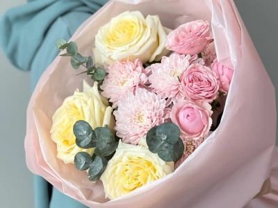Сборный букет «Классика нежная»