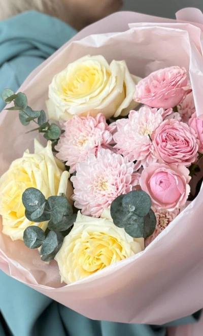 Сборный букет «Классика нежная»