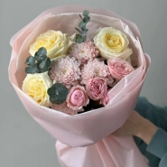Сборный букет «Классика нежная» 1