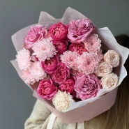 Пышный букет Яркий и нежный 1