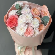 Букет кустовые розы «Очаровашка» 0