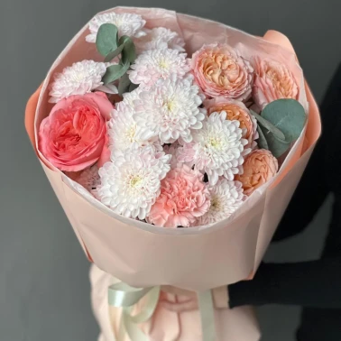 Букет кустовые розы «Очаровашка»