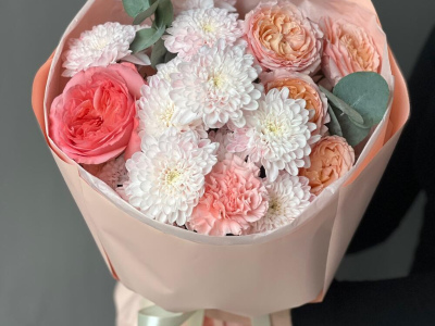 Букет кустовые розы «Очаровашка»