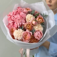 Букет «Ажурные цветы» 0