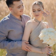 Букет невесты с белыми розами каскад  4