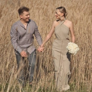 Букет невесты с белыми розами каскад  3