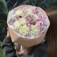 Диантусы с ароматной маттиолой 2