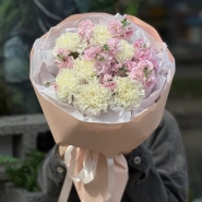 Диантусы с ароматной маттиолой 3