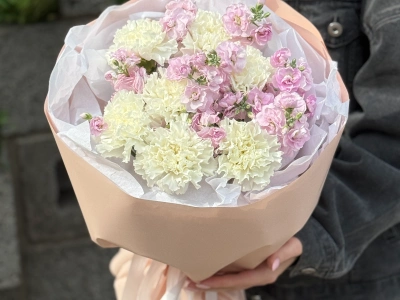 Диантусы с ароматной маттиолой