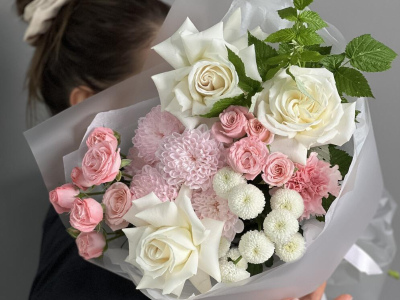 Букет «Ароматный летний сад»