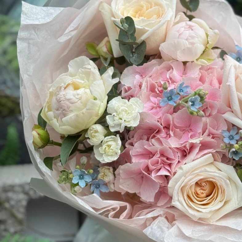 RUE DE LA ROSIÈRE | ГОРТЕНЗИЯ - ПИОН - РОЗА - НЕЗАБУДКА