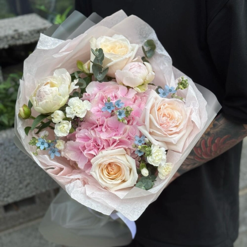 RUE DE LA ROSIÈRE | ГОРТЕНЗИЯ - ПИОН - РОЗА - НЕЗАБУДКА