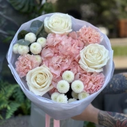 Авторский букет «Зефирное настроение» 2