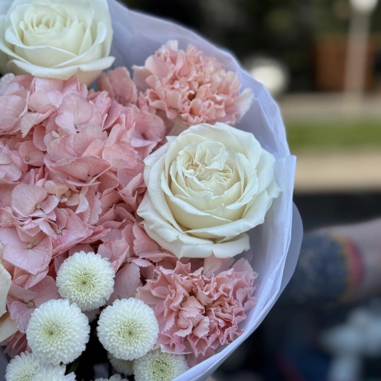 Авторский букет «Зефирное настроение»