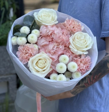 Авторский букет «Зефирное настроение»