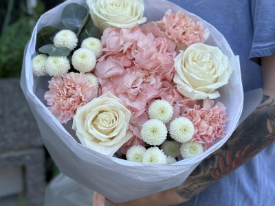 Авторский букет «Зефирное настроение»